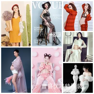 Alvin Baby White Maternity Suit New Photo Studio Photography