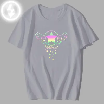 Cherry T-Shirt Magic Card Girl Anime Graphic