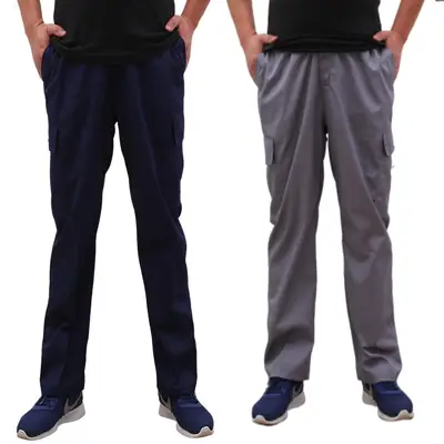 Wholesale Cargo Pants Blue Red Large Multi-Pocket