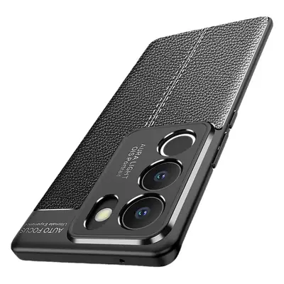 vivos S20 Pro Leather Drop Resistant Case Black