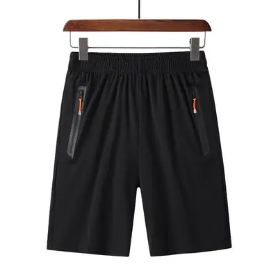 Men's Black Quick-Drying Street Shorts Large
