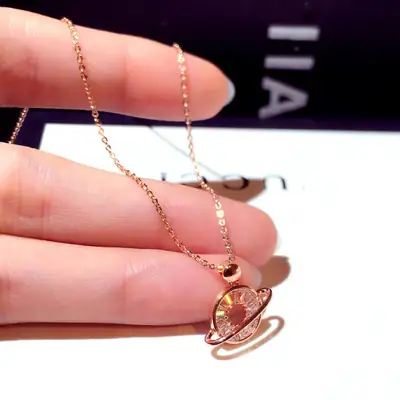 Japanese & Korean Trend Classic Rhinestone Clavicle Necklace