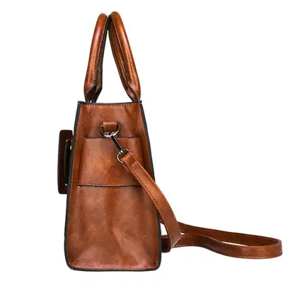 Women's Letter Pattern Shoulder Bag Red 2021