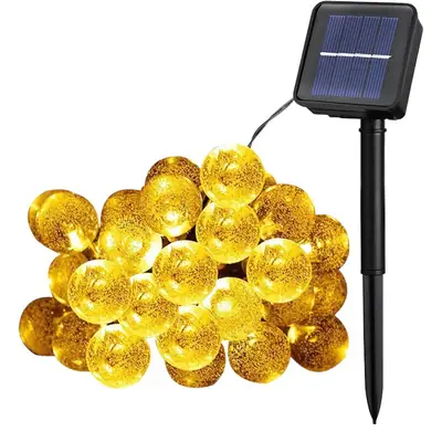 30LED Solar Bubble Light String Outdoor Decor