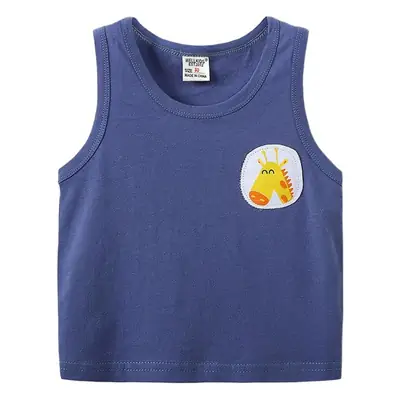 New Style Boys Sleeveless Vest Yellow 1-3Yr