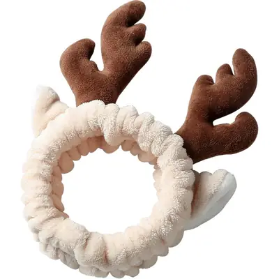Cute Cartoon Hair Band for Girls Women's Fleece Headband