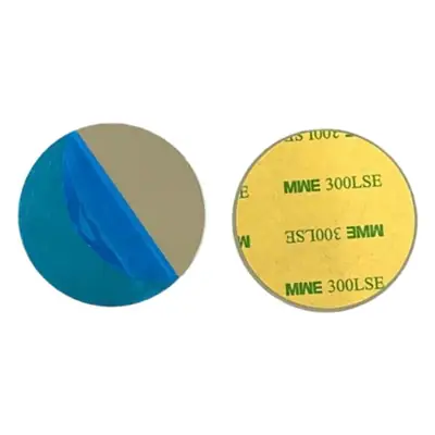 Magnetic Phone Holders with Blue Film Backing 25mm Round Iron Sheets