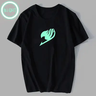 Goblin's Tail Night T-Shirt Black Short Sleeve