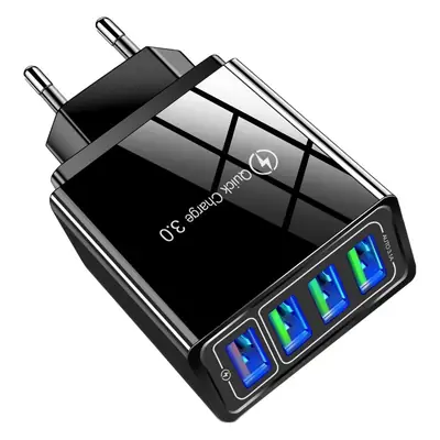 4.1A QC3.0 4USB Fast Charger with 3.0 Quick Charge