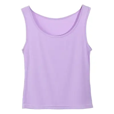 Women's U-Neck Vest Plus Size Modal Slim Fit