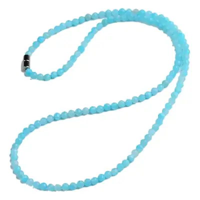 Magnetic Three-Ring Bracelet Blue Stone Mozambique