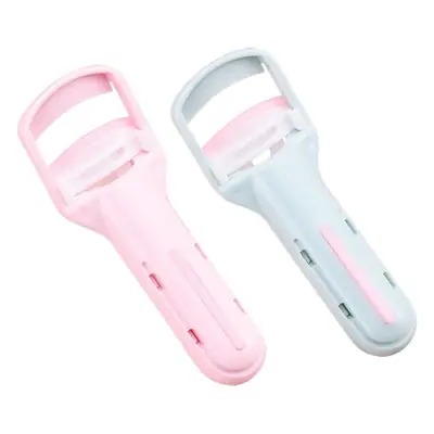 Green Pressed Eyelash Curler for Natural Lash Curling
