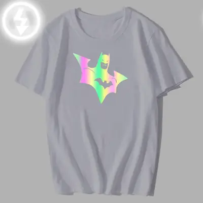 2020 Super Hero T-Shirt White Colorful Print Youth