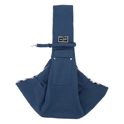 Yellow Cotton Pet Shoulder Bag for Cat Dog