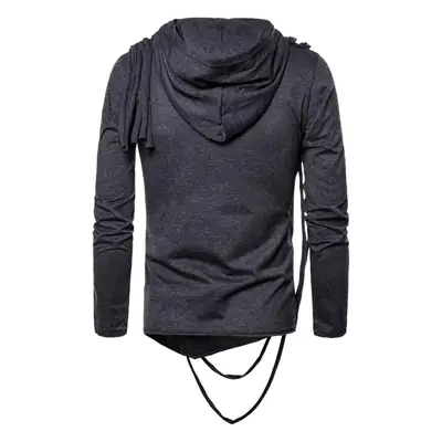 2020 Long Sleeve Hooded T-Shirt Black