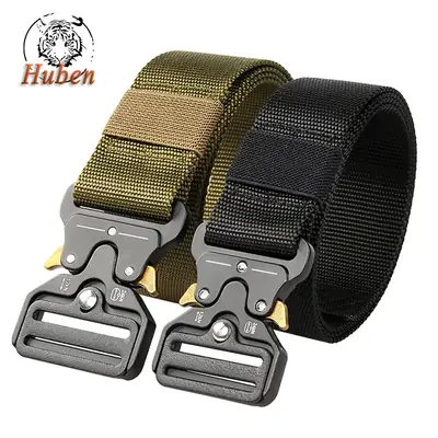 Military Tactical Belt Imitation Nylon 3.8 Men's