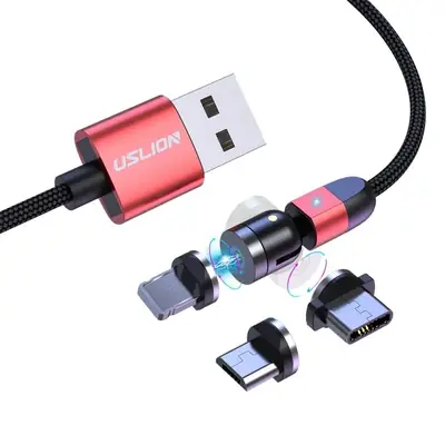 Magnetic Charging Line 540° Apple Android Type-C