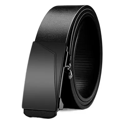 Black Genuine Leather Belt for Men