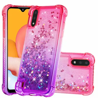 Gradient Glitter Mobile Cover for Samsung A01 A21 A51 A71 A41