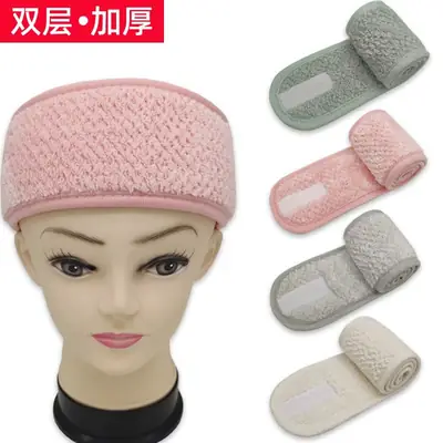 Coral Fleece Headband for Yoga Sport Men Women