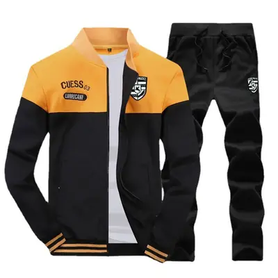 Men's 2025 Auto Sweatshirt Track Suit Red Black