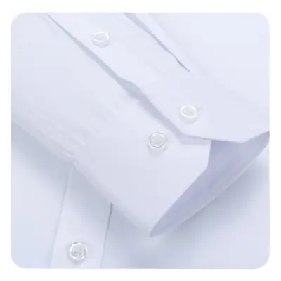 Men's Light Blue Formal Business Shirt Long Sleeve
