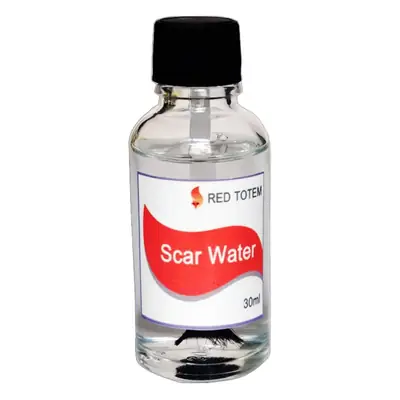 Scar Water Makeup Tool 30ml Glass Bottle Red Black