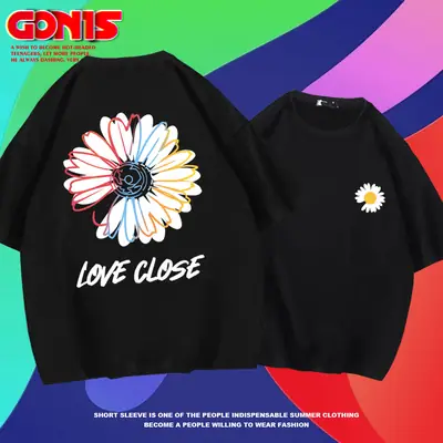Y Daisy Doraemon T-Shirt Men Women Summer Loose Fit