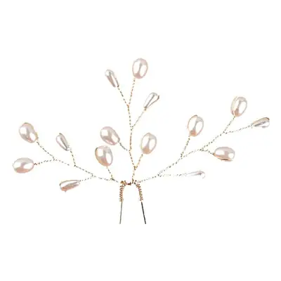 Handmade Pearl Hair Fork Bridal Accessories