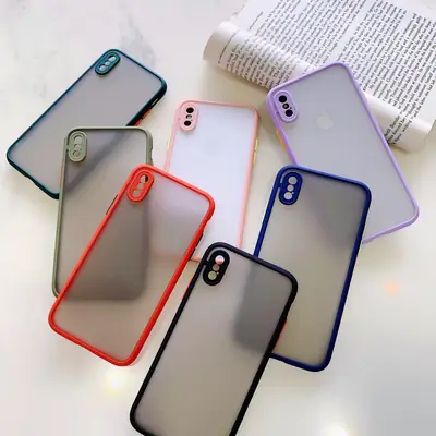 Apple 7 iPhone XR Protective Case with 8 FROSTED EDGE