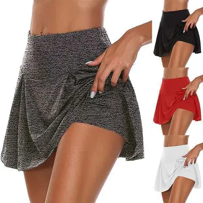 Women's White Fake Leggings Shorts 2020 Summer