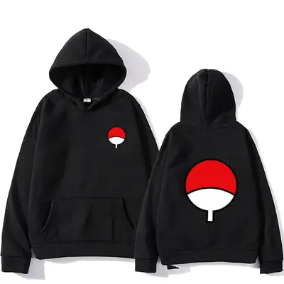 Naruto Anime Hoodie Plus Velvet Jacket Men Women
