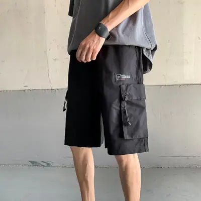 Men's Olive Green Cargo Shorts 2020 Summer