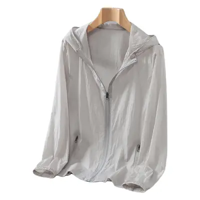 Men Sunscreen Windbreaker Ultra-Thin Breathable
