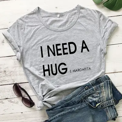 I Need A Huge Margarita T-Shirt White