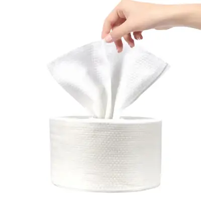 White Thickened Cotton Face Towel Large Roll