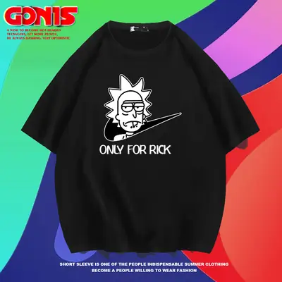 Rick Morty Only For Rick Yellow T-Shirt Men