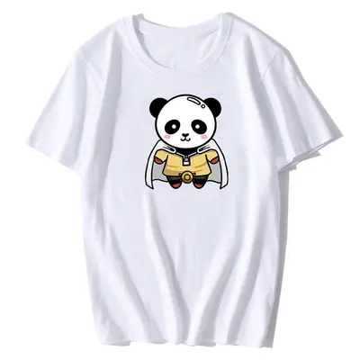 2020 Genos Superman T-Shirt White Short Sleeve