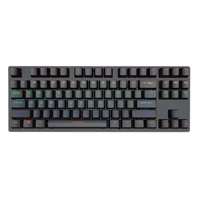 Crack K550 Mechanical Keyboard Green Shaft Hot Plug Office E-sports Punk Computer Games Russian Wired Keyboard
