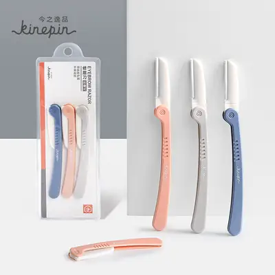Women's Portable Eyebrow Scraping Blades 3 Pack