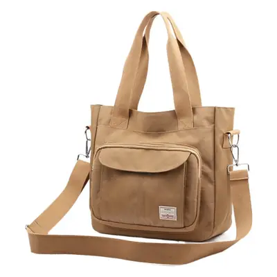 Purple Women's Shoulder Bag Large Capacity Nylon Cloth