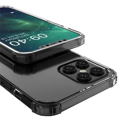 Transparent Military Case for iPhone 16 Pro Max