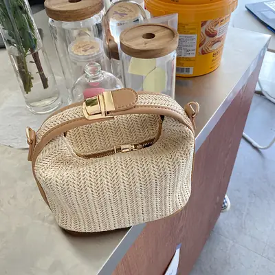 2026 Straw Woven Handbag for Women Casual Travel