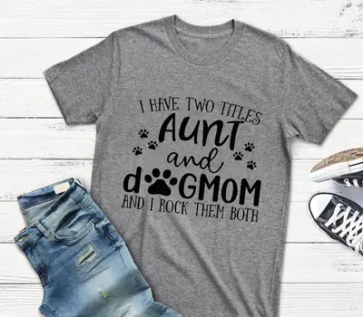 Pink T-Shirt with "I Have Two Titles" Design
