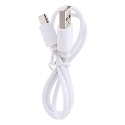 White USB Type-C Charging Cable 0.5m 1A