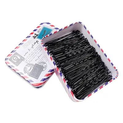 Black Korean Style Hairpin Clips for Girls & Adults