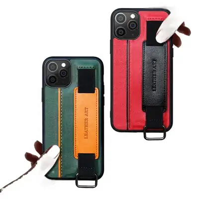 Apple iPhone 15 Pro Case with Wrist Strap & 16 Promax Protection