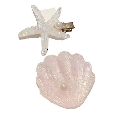 Korean Style Starfish Hairpins for Girls