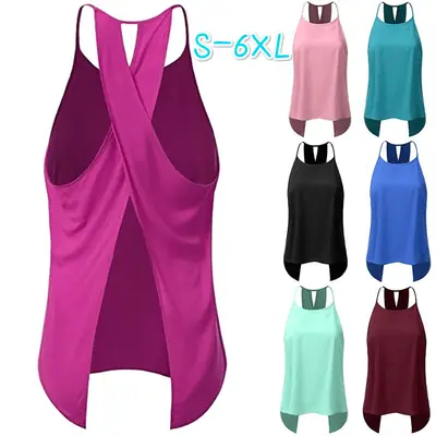 Women's Spring & Summer T-Shirt S-6XL Solid Color