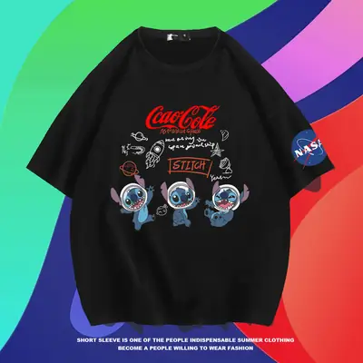Y-nasa Shi Dizai Cotton T-Shirt Men Women Summer